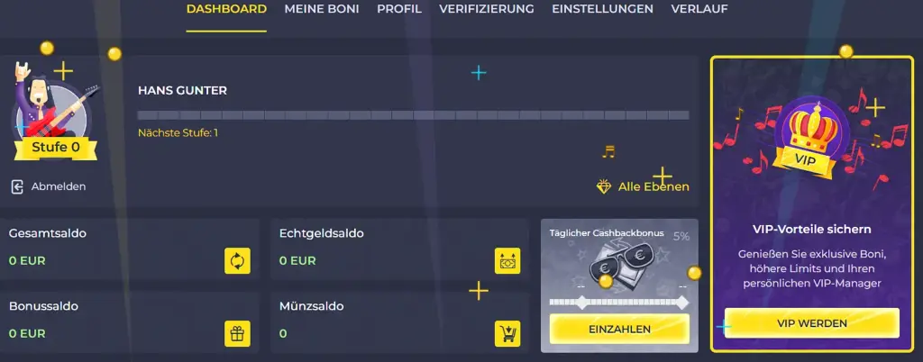 KYC-Verifizierungsbereich Rolling Slots